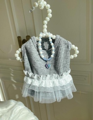 即納【smolbite】Twinkle tutu sleeveless (3color)