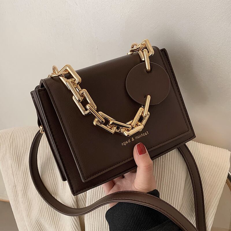 オータムウィンタースタイルシングルチェーン 秋物 冬物 スクウェア メッセンジャーバッグ Tiancai_Wing_Bag93026954512