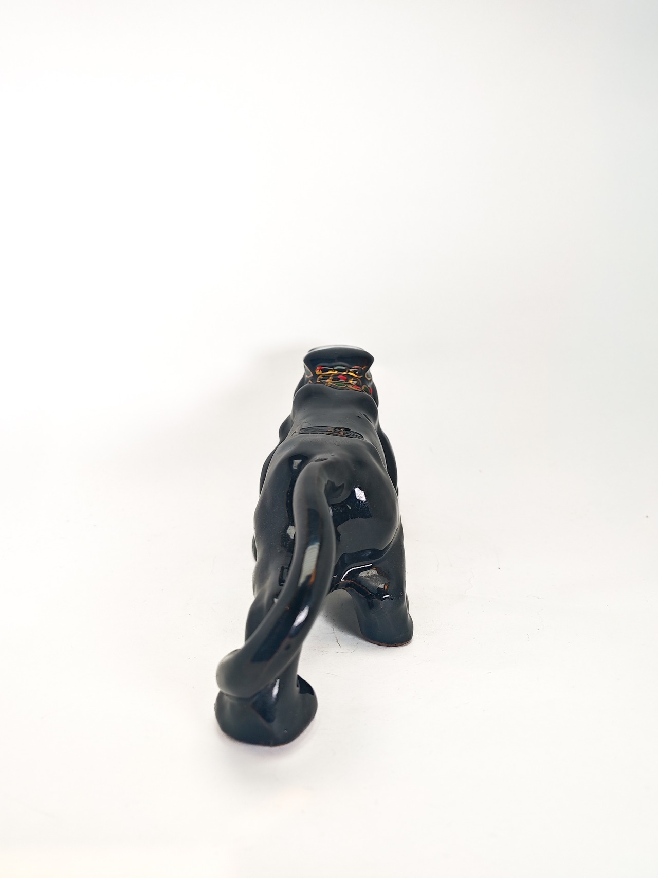 ヴィンテージ雑貨 ブラックパンサー EYEストーン＆首輪