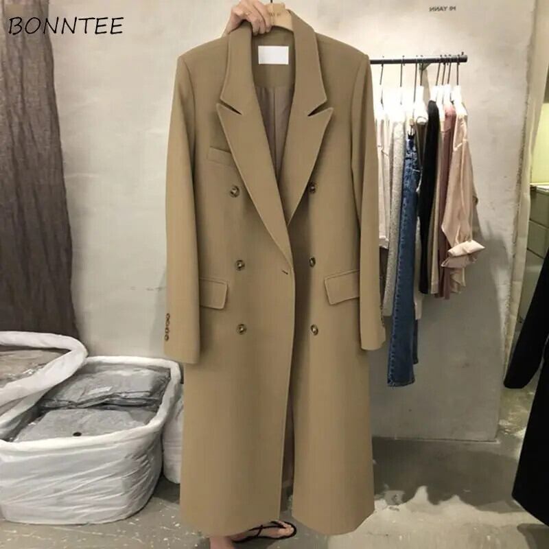 【新作】【送料無料】 トレンチ女性レジャーシンプル秋デザインクラシック固体オールマッチ快適な韓国スタイルファッションオフィスレディエレガントレトロ新しい 0212207335761