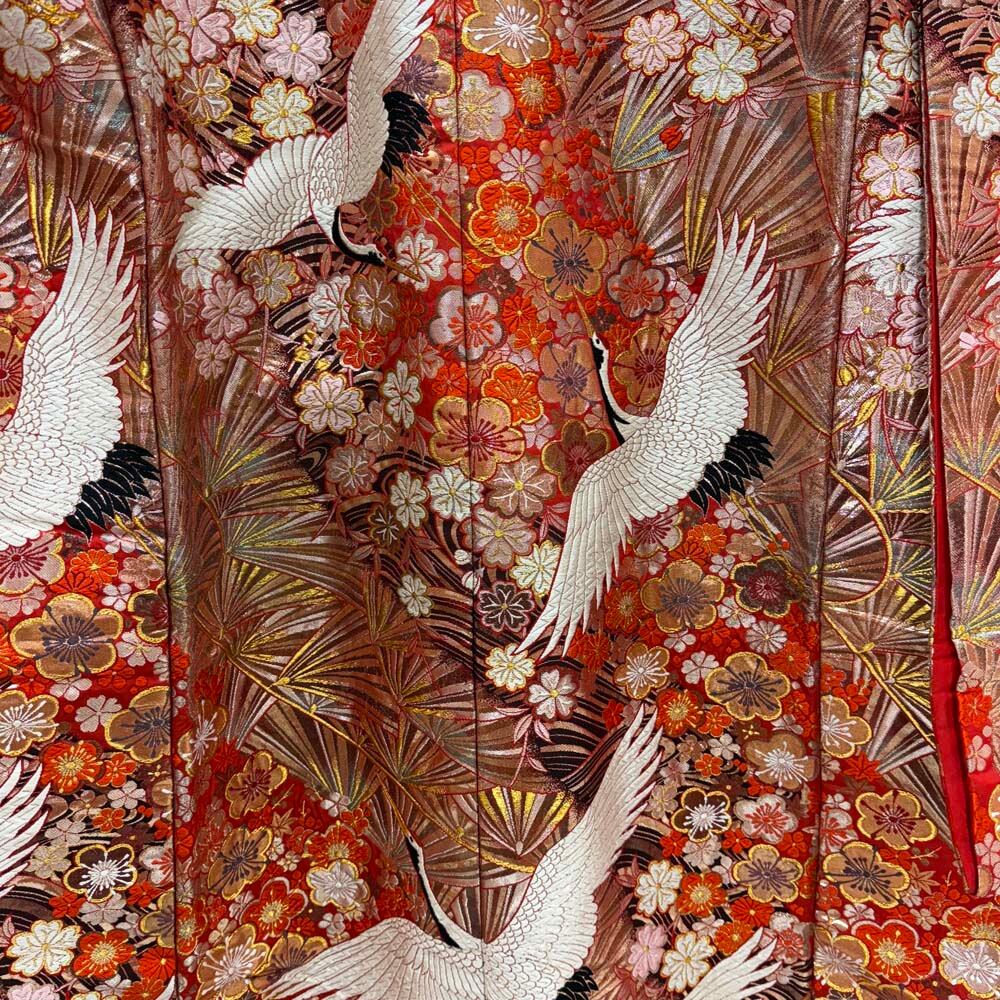 色打掛 山本寛斎 正絹 西陣織 お値下げ打掛 色打掛 正絹 西陣織