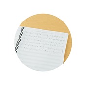 コクヨ(KOKUYO) ノート キャンパスノート 音楽帳 ツインリングとじ A4 五線譜 12段 オン-T10