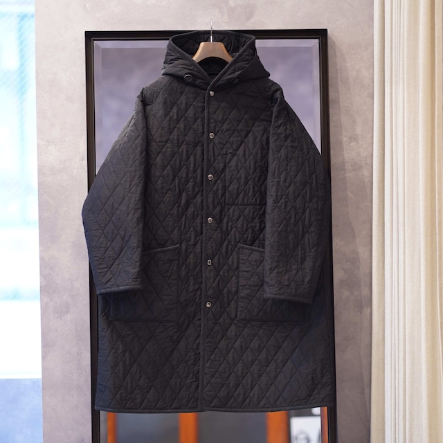 MAATEE&SONS (マーティーアンドサンズ) 2023AW "HOODED COAT" -BLACK-