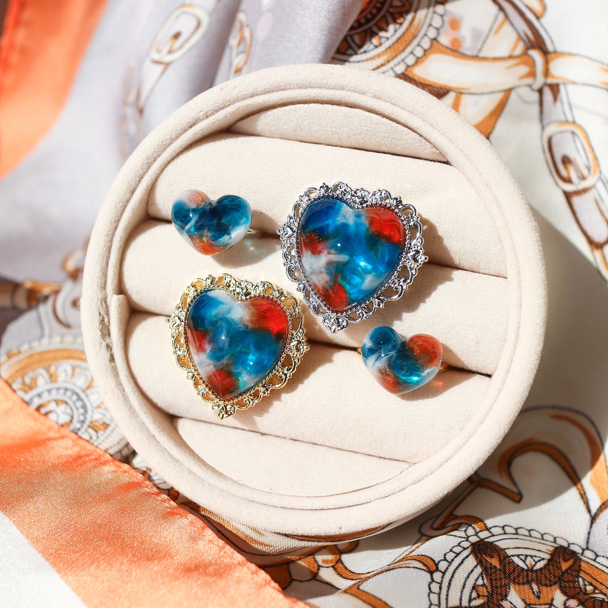 ビックハートリング（モンタナオレンジ） | マルベリコ