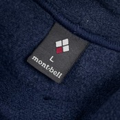 mont-bell モンベル シャミース 長袖 ハイネック フリース セーター L/ネイビー レディース #1104079