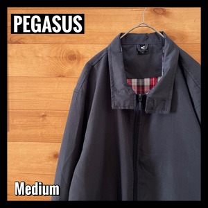 【PEGASUS】スウィングトップ ブルゾン ジャケット 裏地チェック US古着