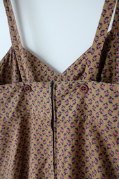 Floral dots camisole dress
