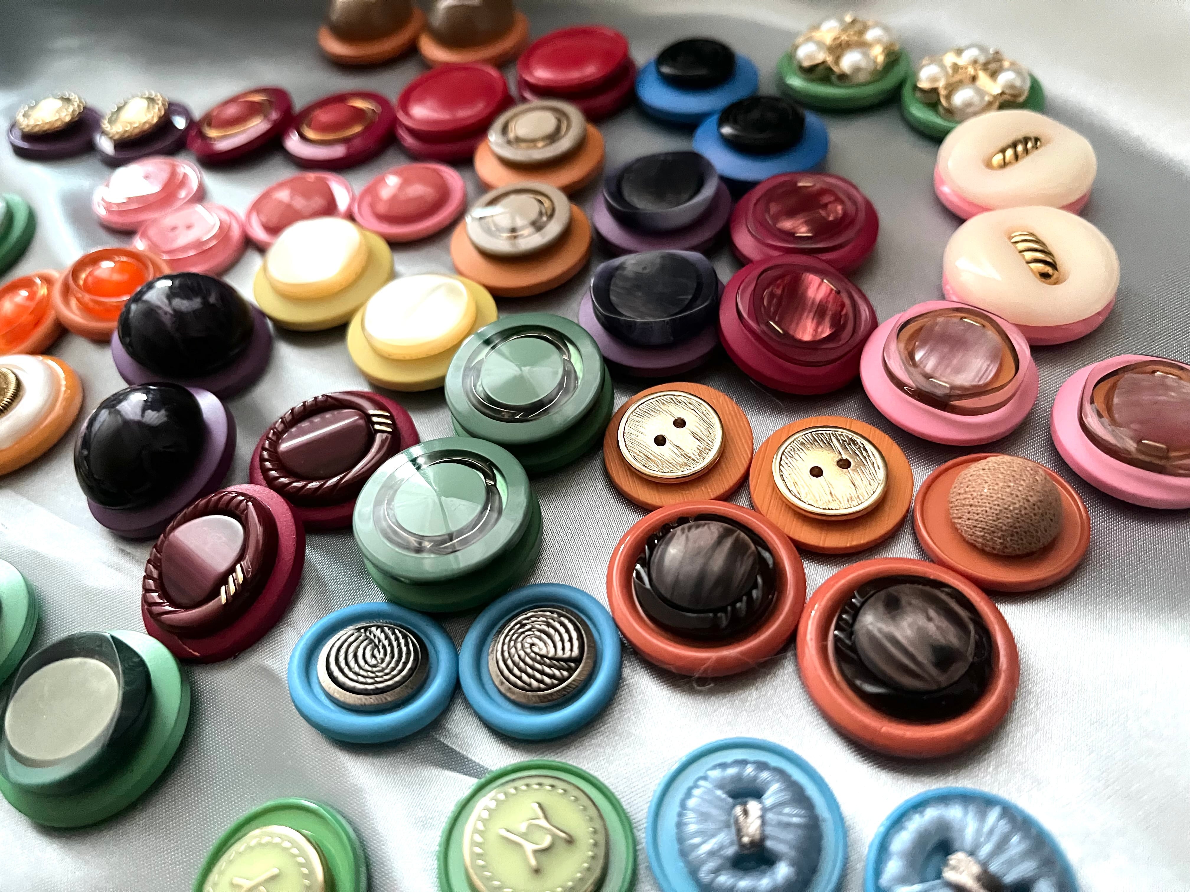 推し活 ヴィンテージオリジナルカボション ボタンセット ボタンまとめ