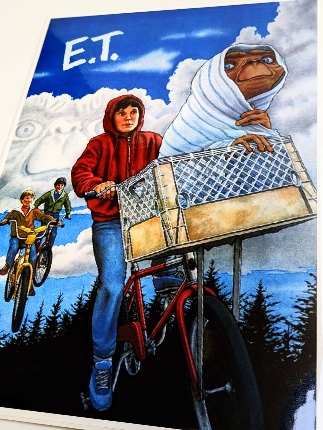 ☆ちょうどいいB4ポスター【E.T.】〚アメリカン雑貨 アメトイ