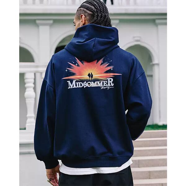 Back print design hoodie P074