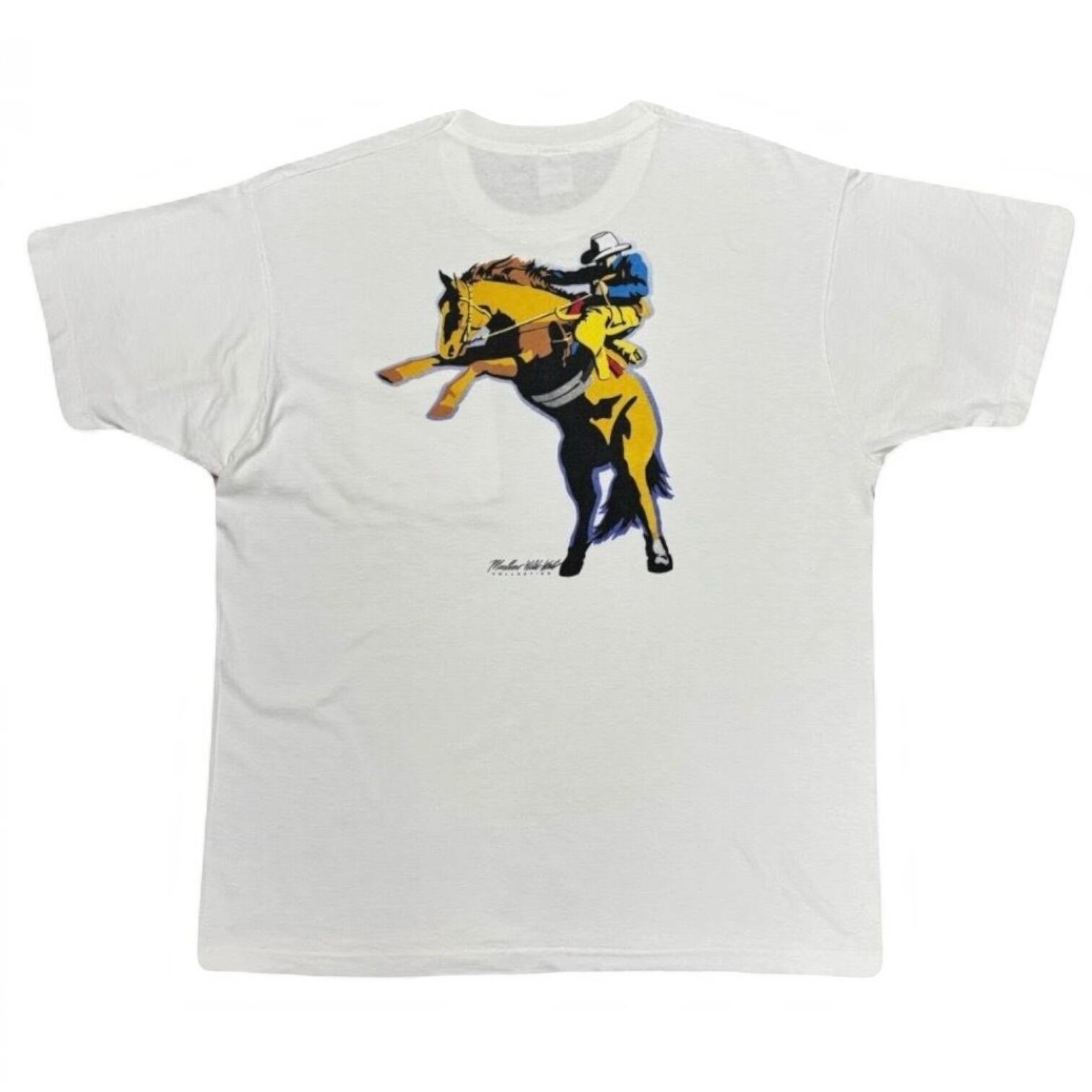 Marlboro Wild West Pocket Tee / XL / MADE IN USA / 90s
