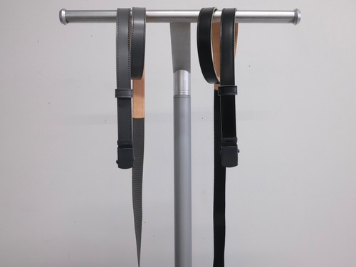 REVERBERATE” LEATHER SLDER BELT”