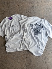 333 original Flower T-shirts（White）