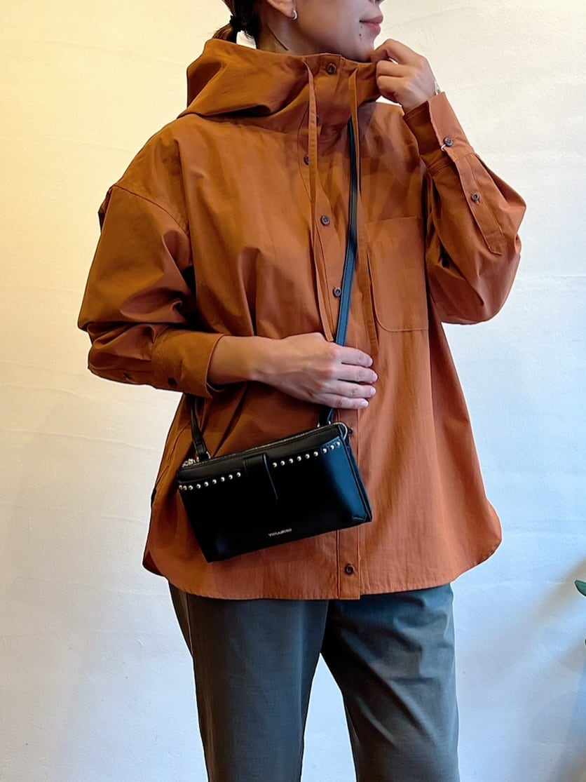 【lelill（レリル）】ピマソロ THE HOODIE SHIRT lelill / THE HOODIE SHIRT | anouk