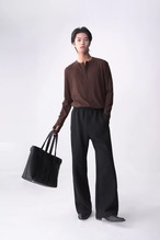 SOUTHFISH Leather Belted Tote Bag