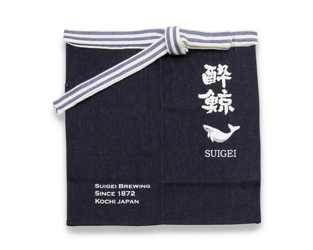 酔鯨 前掛け 帆布 | SUIGEI STORE | 酔鯨酒造 公式オンラインストア