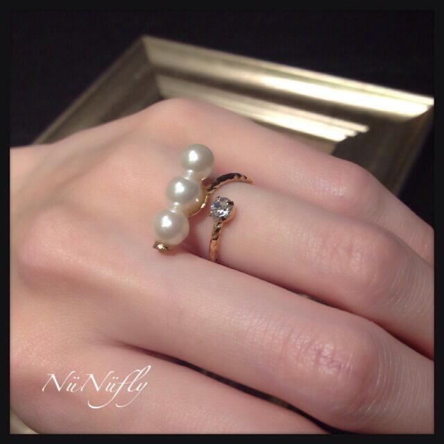 Butterflyパールフォークリング ステラハリウッド ステラハリウッド