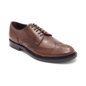 TOD'S トッズ メンズ レースアップシューズ レザー ブラウン