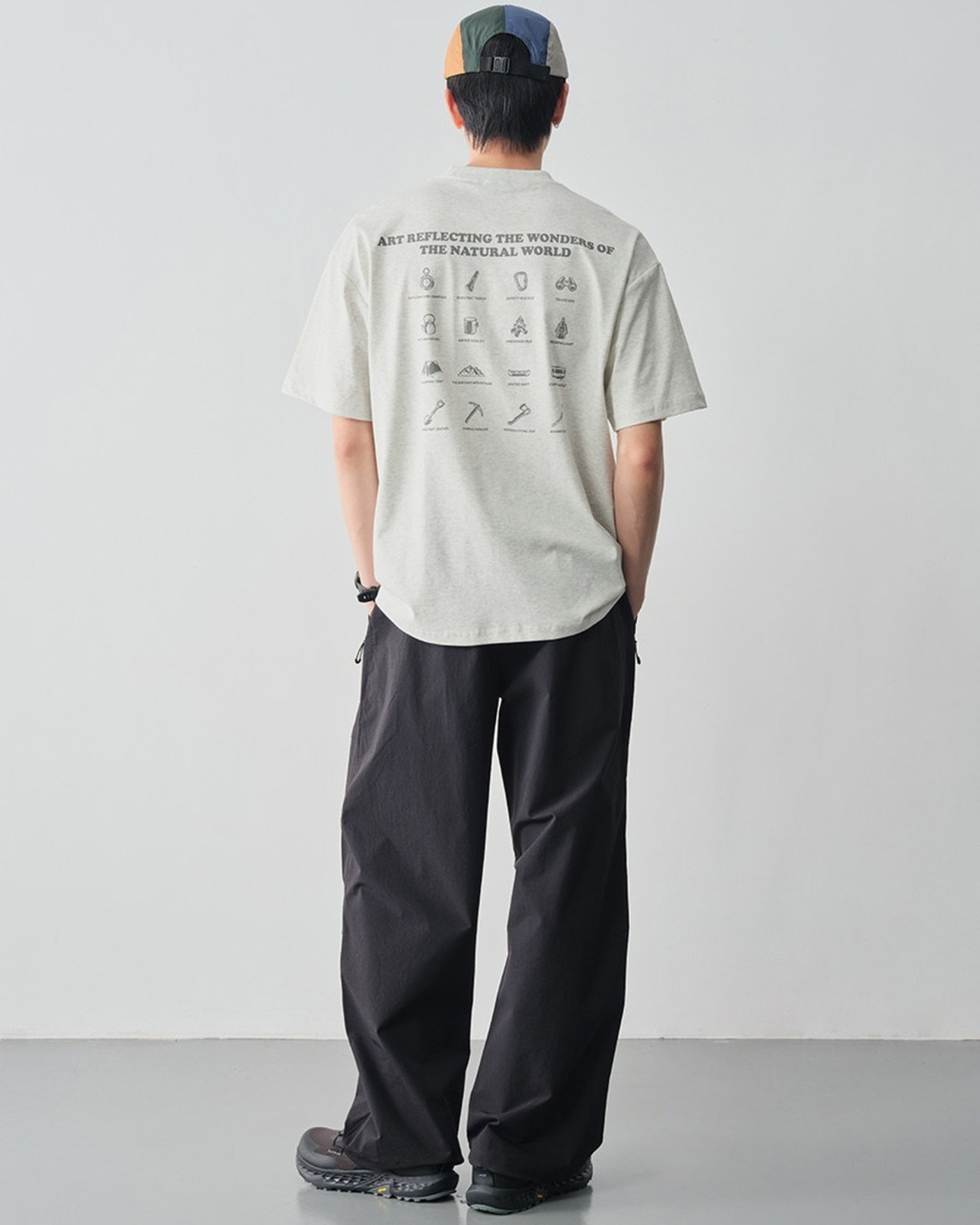 プリントグラフィック半袖Tシャツ  S0499