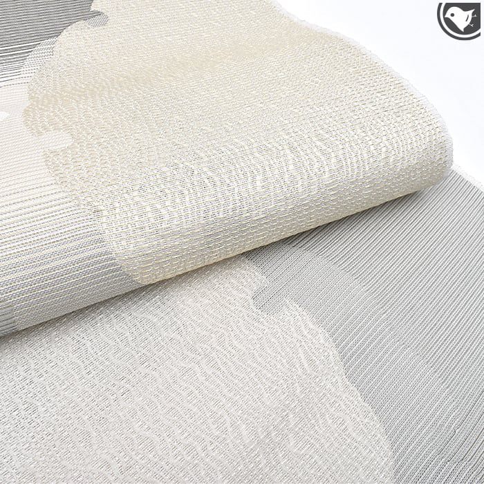 名古屋帯](オールシーズン帯)西陣織 老舗機屋 謹製 雪輪よろけ織 九寸