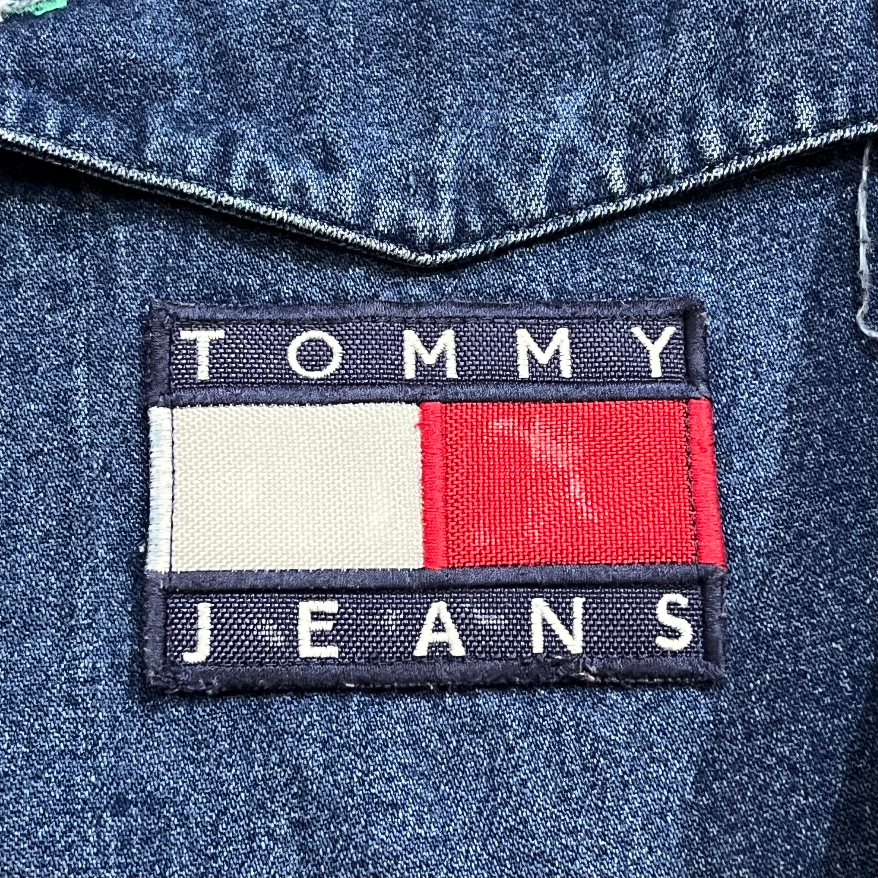 90年代 size:L【 TOMMY JEANS 】トミージーンズ トミーヒルフィガー