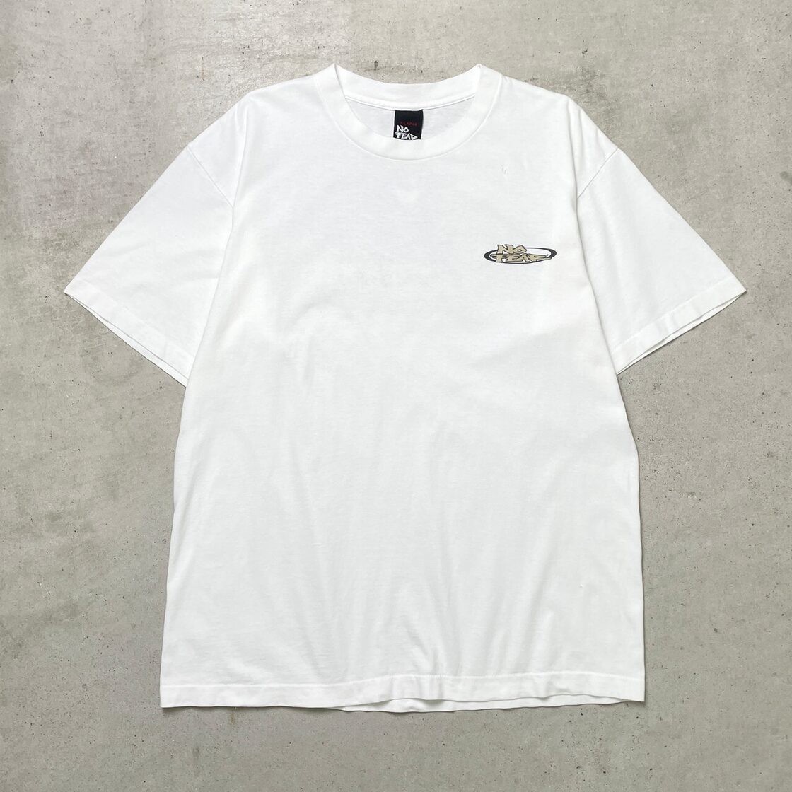 90年代 USA製 NO FEAR ブランドロゴ プリントTシャツ バックプリント 