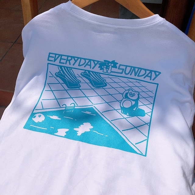 EVERYDAY SUNDAYプールサイドＴシャツ