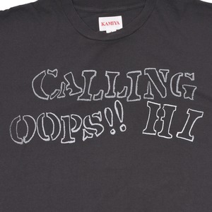 【KAMIYA】A-KAMIYASM24015"CALLING" Printed Tee