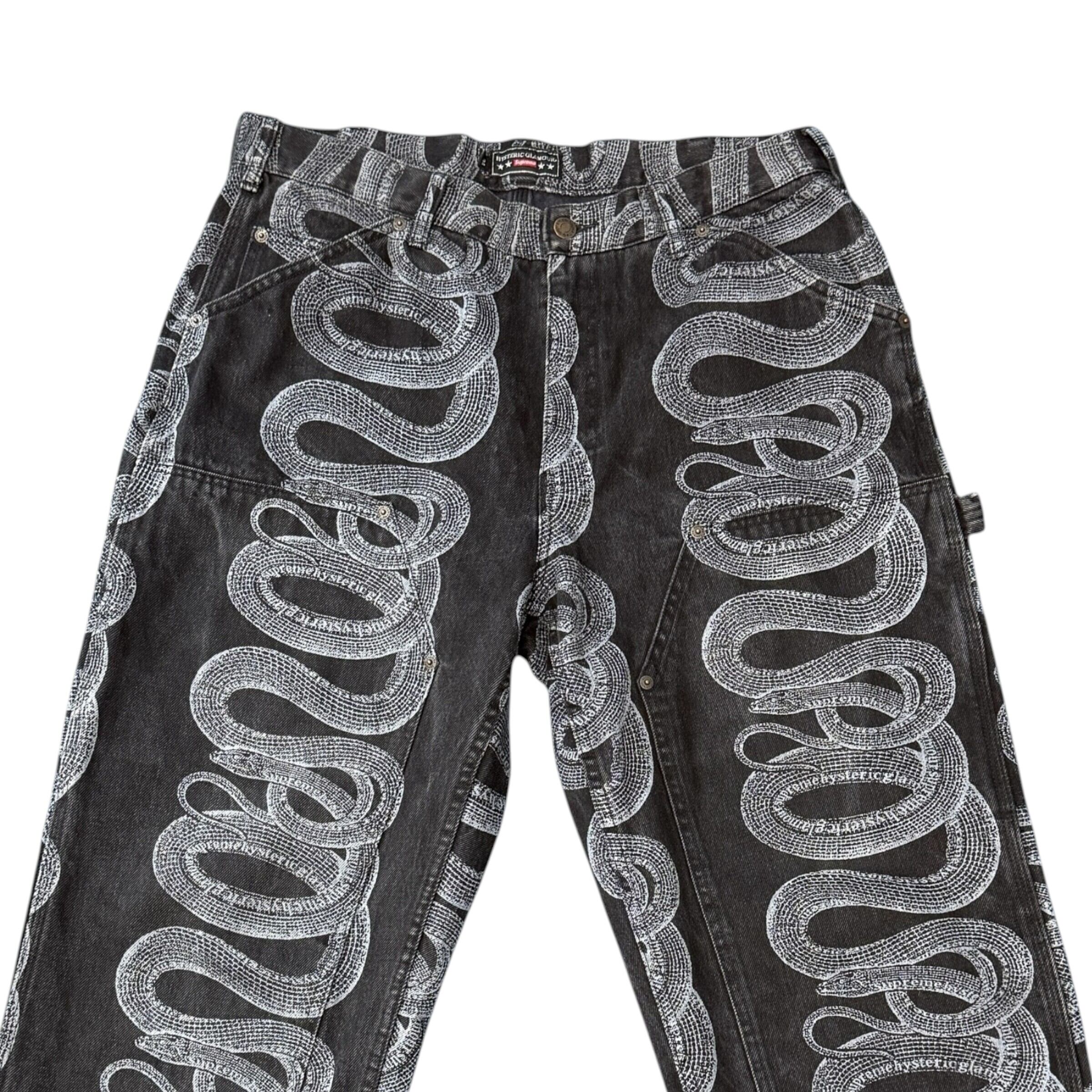 パンツ Supreme Hysteric Glamour SnakeDenim SUPREME×HYSTERIC GLAMOUR】シュプリーム×ヒステリックグラマー 