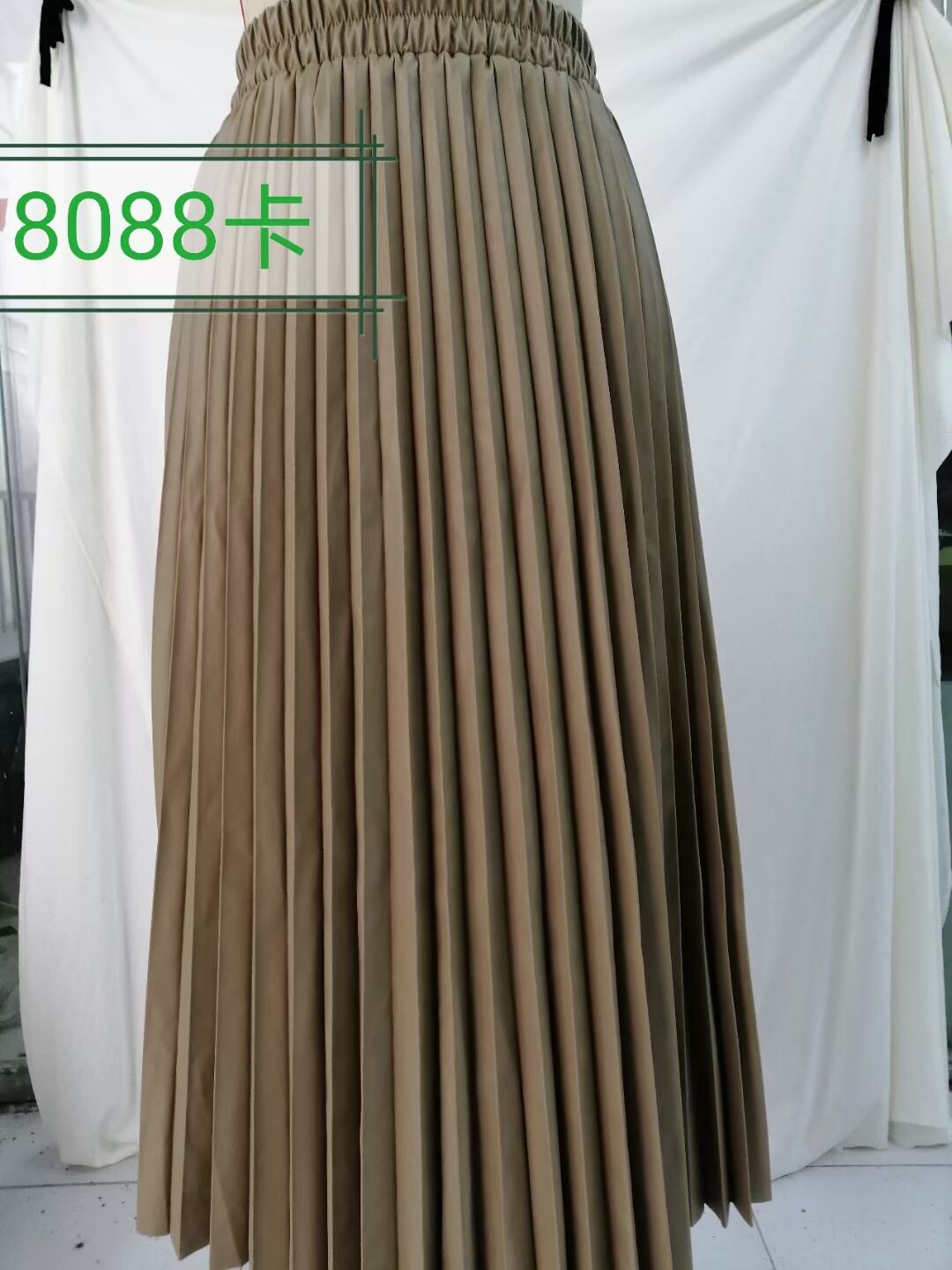 フェイクレザー　プリーツスカート　AJ1235-8088