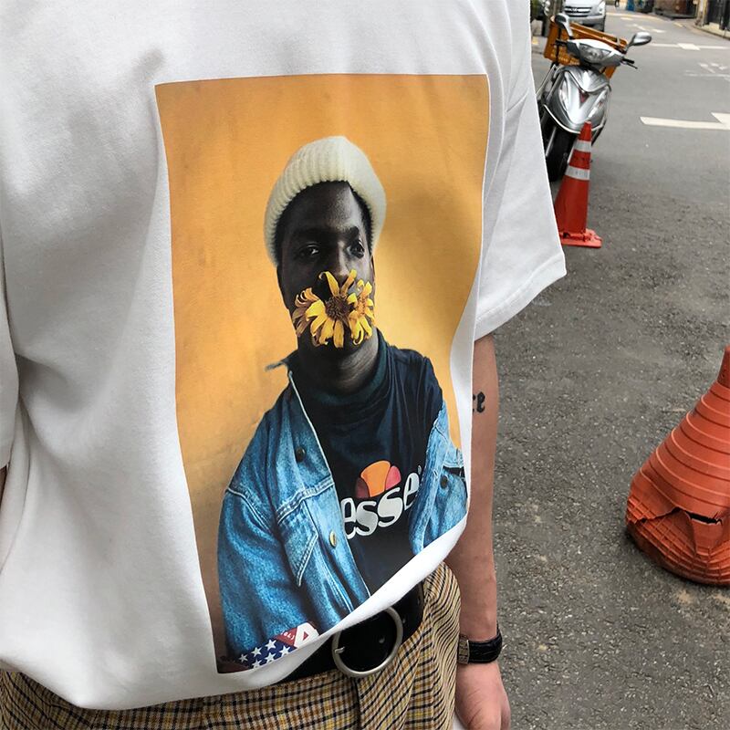 全3色 Tシャツ カットソー プリント カジュアル おしゃれ