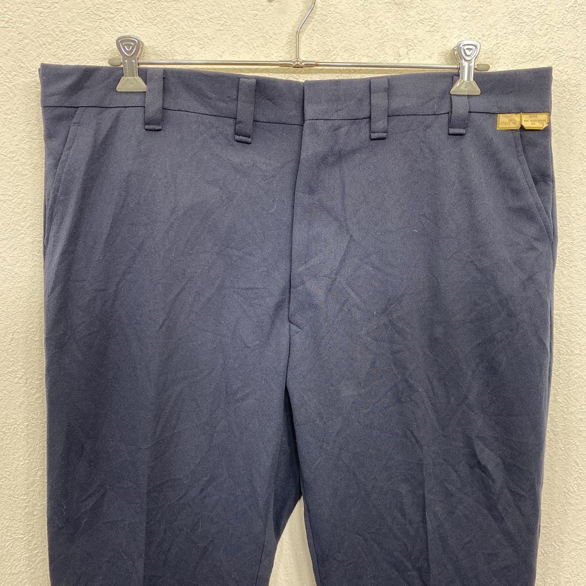 スラックス W43位 ビッグサイズ ~80s ヴィンテージ vintage ネイビー
