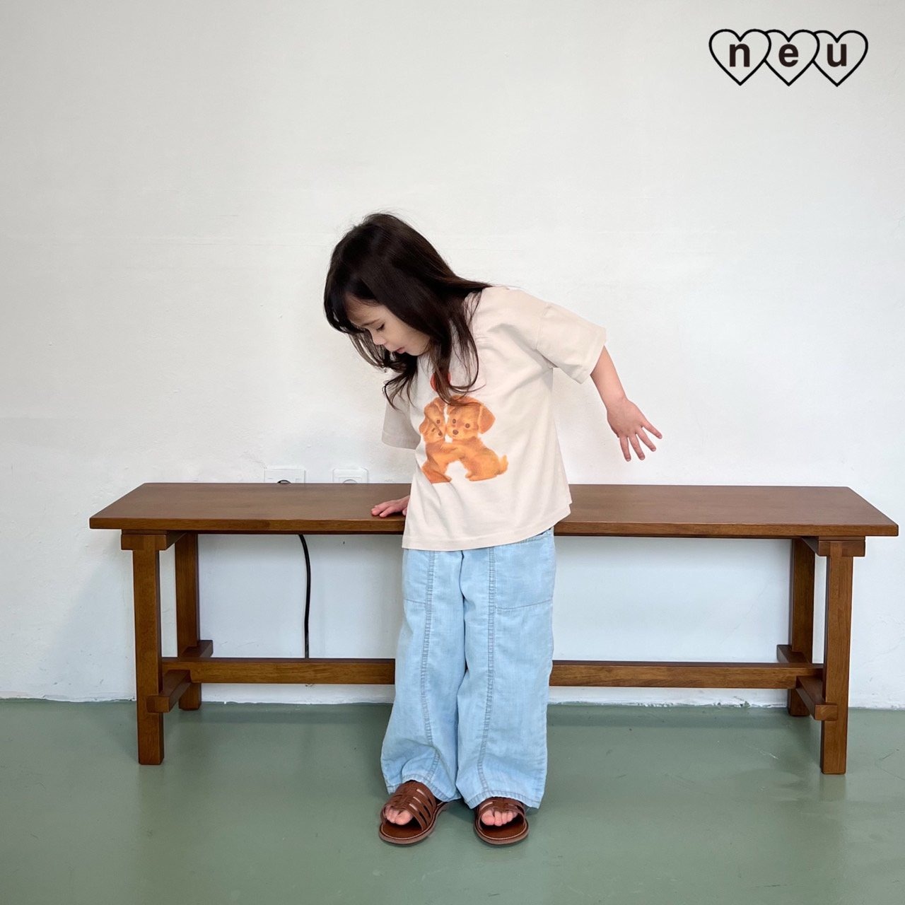 [neu] H Denim Pants / [노이] 에이치데님팬츠