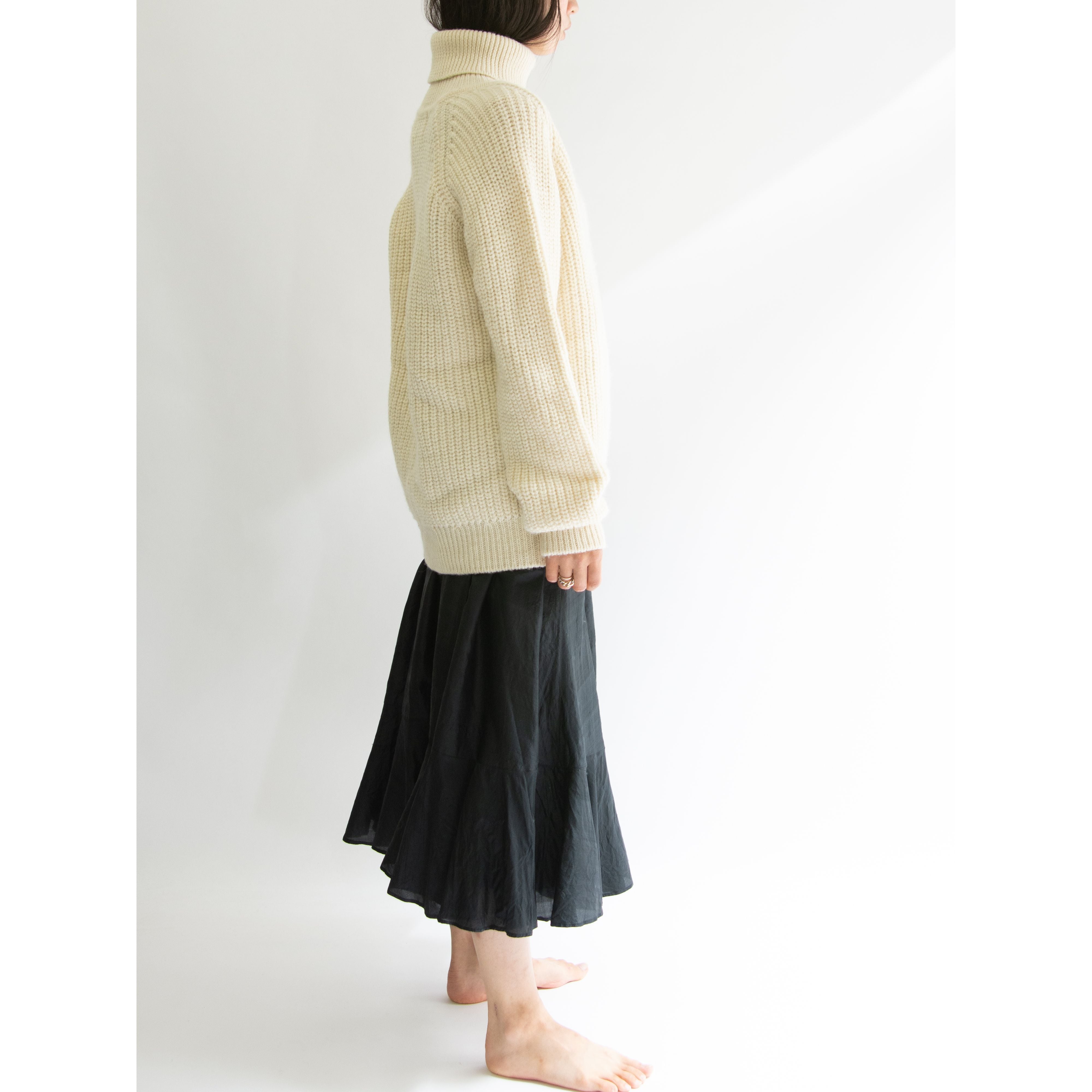 【KENZO JAP】Made in Japan 70-80's 100% Silk Flare Skirt（ケンゾージャップ 日本製 シルクフレアスカート）