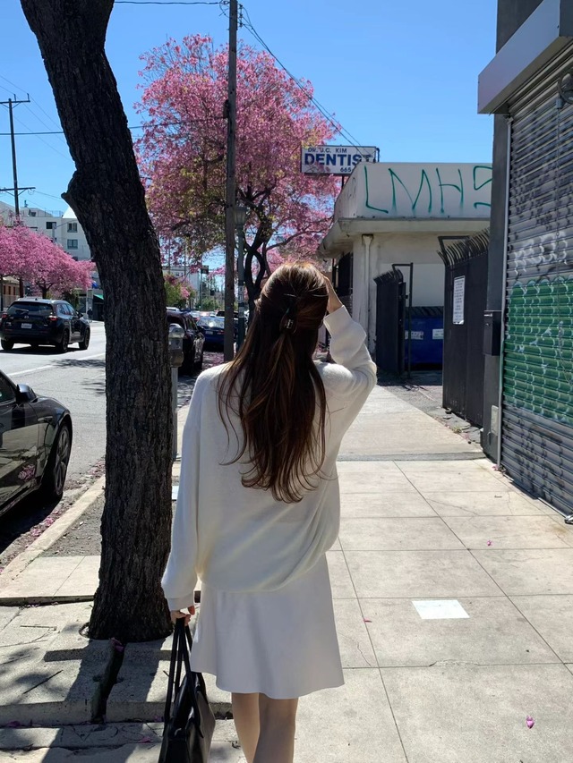 (OUNCE) glow satin  banding  skirt / 2color