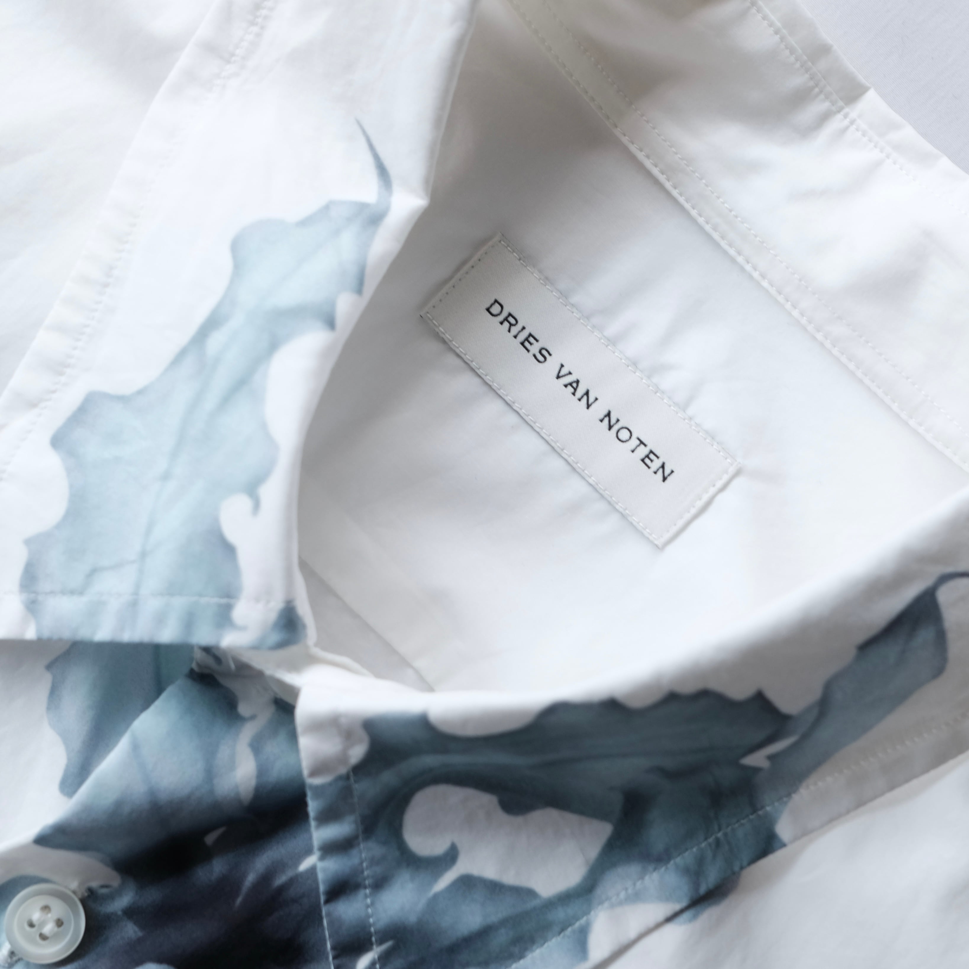 DRIES VAN NOTEN 25AW FLOWER PRINT SHIRT | safarionline
