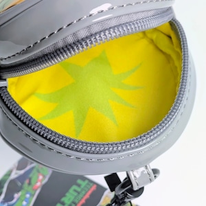 ⚡️海外限定‼️⚡️【 Teenage Mutant Ninja Turtles( ティーンエイジ・ミュータント・ニンジャ・タートルズ ) 】TMNT カラビナ CLEAR POUCH ( カラビナクリアポーチ ) カラビナキーホルダー / 小物入れ / コスメポーチ 〚アメリカン雑貨 アメトイ〛