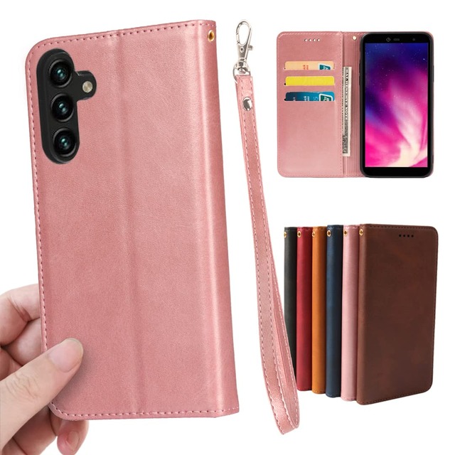 適用 Galaxy A54 5G SC-53D SCG21 ケース 手帳型 ストラップ 同梱 ギャラクシーA54 カバー 手帳 カード収納 耐衝撃