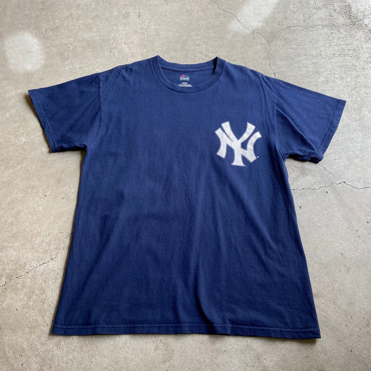 MLB ニューヨーク・ヤンキース チームロゴプリントTシャツ メンズM 