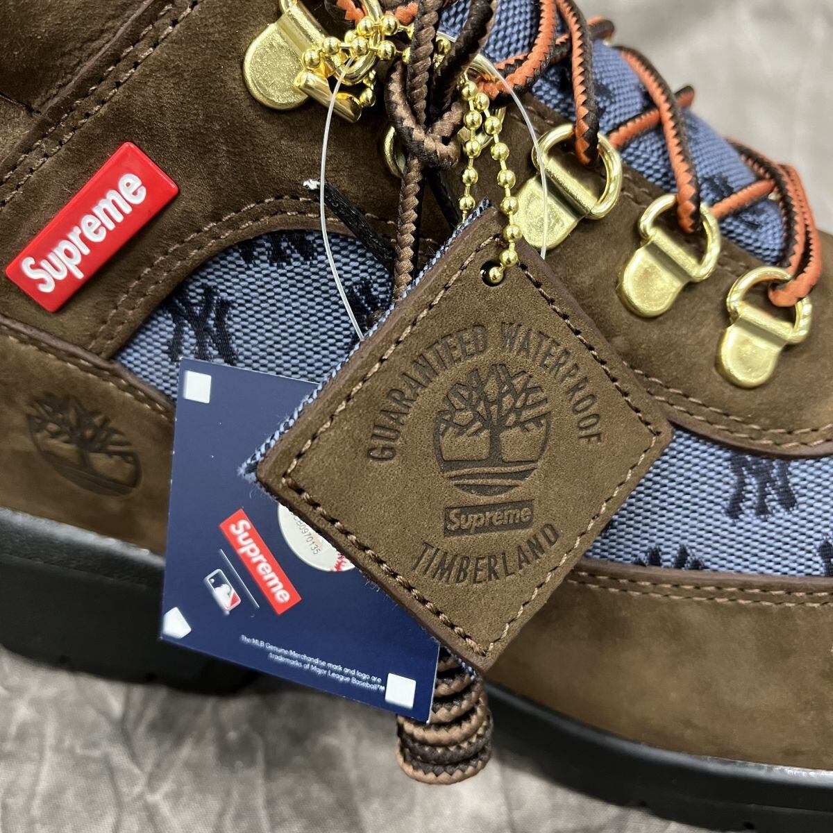 Supreme×Timberland×New York Yankees/シュプリーム×ティンバーランド×ヤンキース【21AW】Field  Boot/フィールド ブーツ/27.5