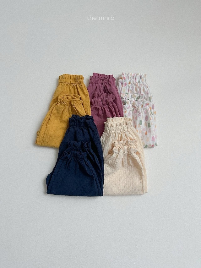 〘予約〙minirobe / lulu Pants