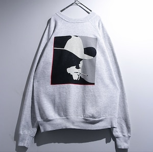 90s "Marboro" Grey Print Desgin Sweat