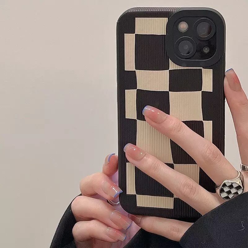 ビンテージ チェック柄 Iphoneケース Coco Rose Beauty ココ ローズ ビューティー