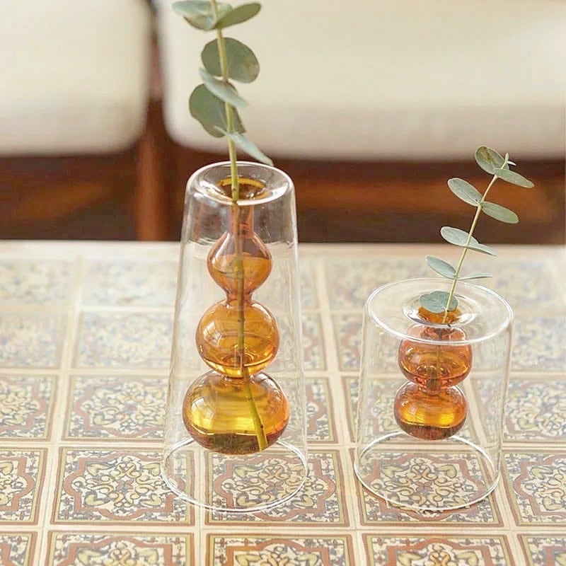 Controlled Bubble Glass Vase 花瓶 フラワーベース | bjland.ws