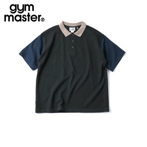 gym master ジムマスター 7.2ozドライワッフルポロシャツ Tシャツ 半袖 メンズ 大きいサイズ G333742 春夏 春 夏 チャコールクレイジー