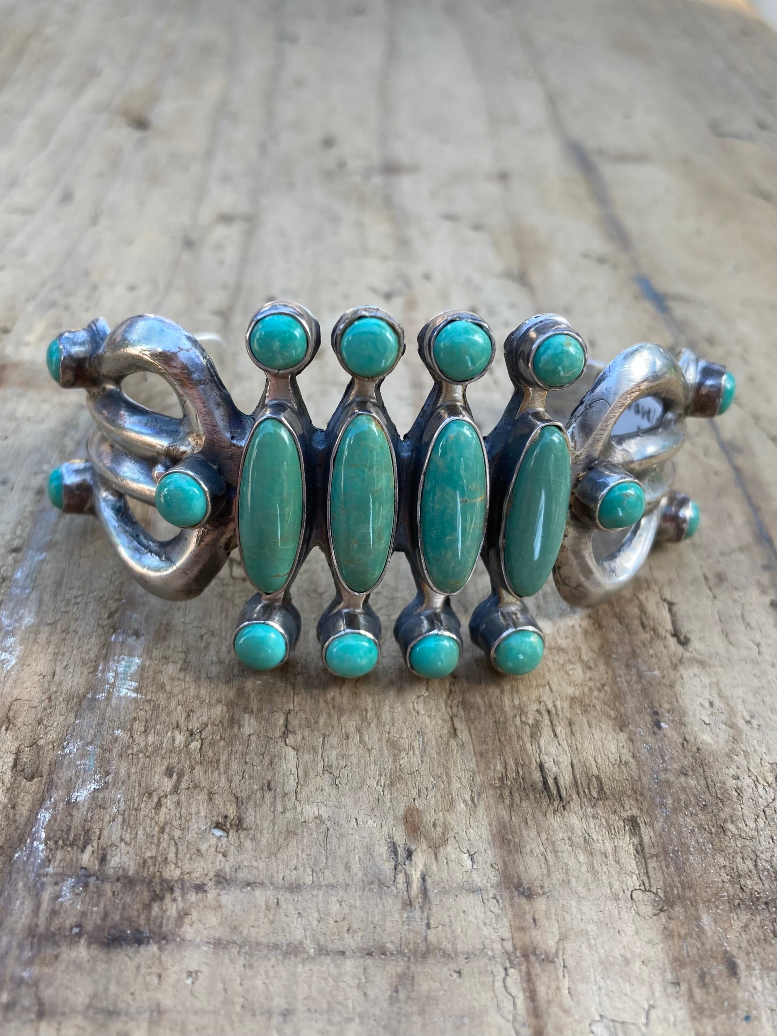 VINTAGE NAVAJO TURQUOISE BRACELET