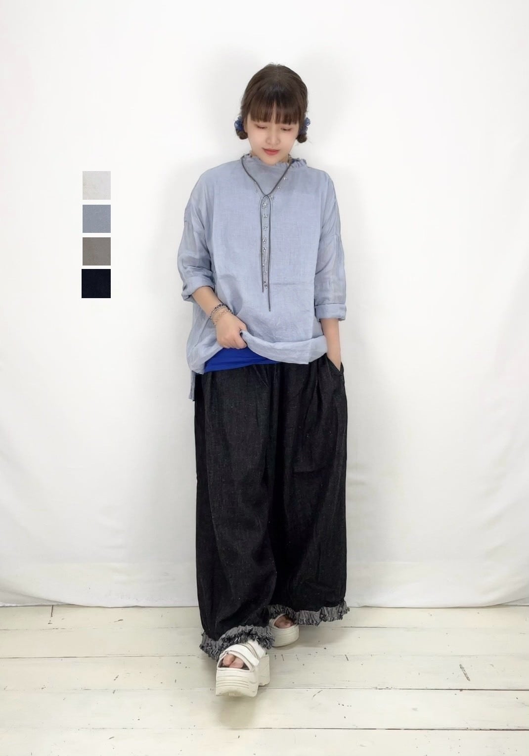 Gauze#】ameriフリルサロペット / G1172 | syozikiya online shop