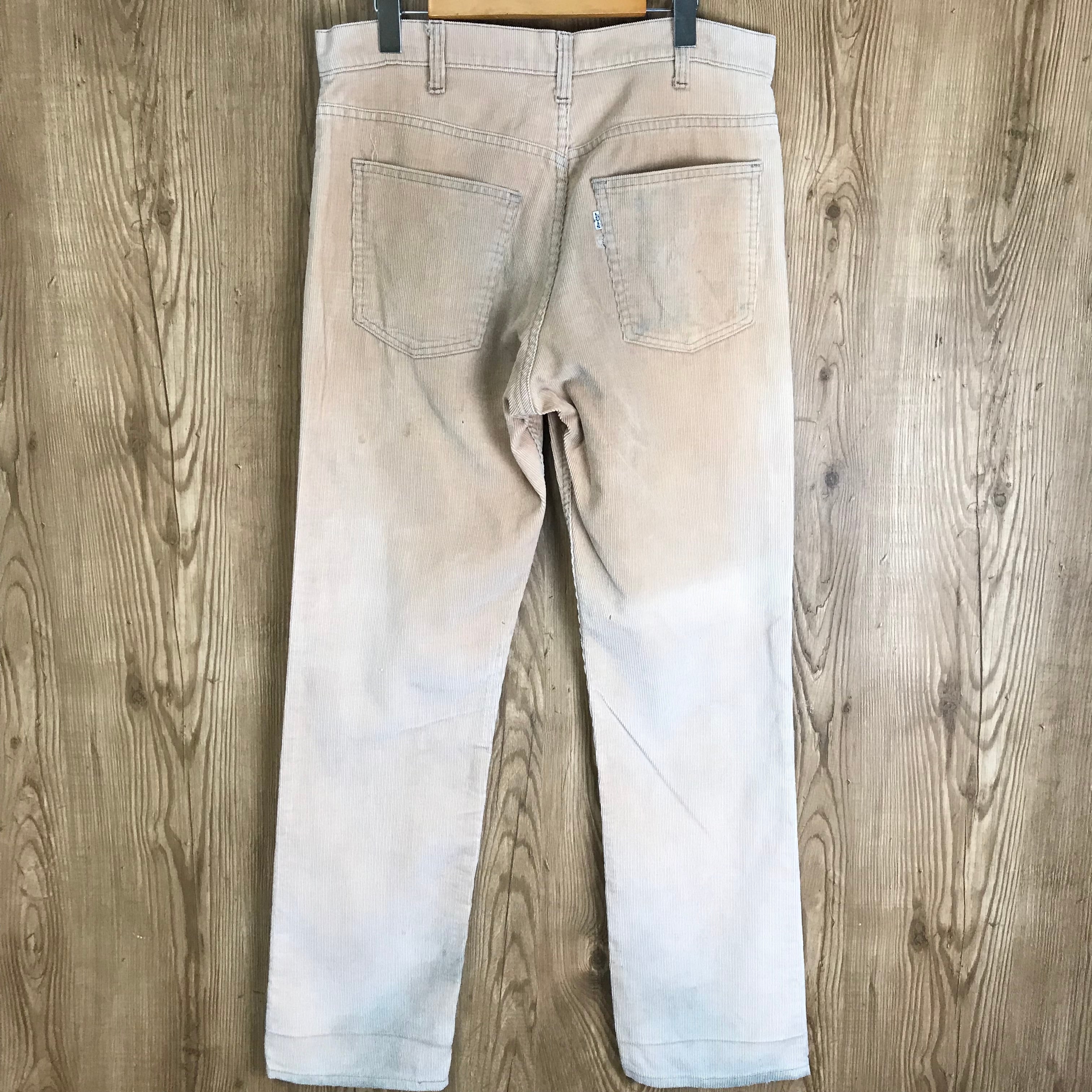 ☆70s VINTAGE Levi's 519 コーデュロイ パンツ メンズ L程 42タロン