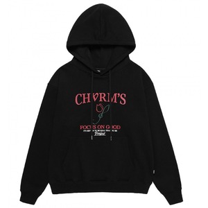 [CHARM’S] Umji tulip hoodie Black 正規品 韓国ブランド 韓国ファッション パーカー