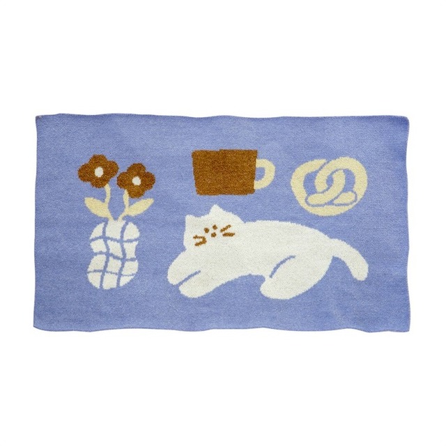 ニットブランケット(CAT) | TINY JOY LAB